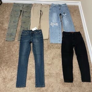 ALL 5pc Bundle Women's Sz 3 Hollister BDG Jeans Collection